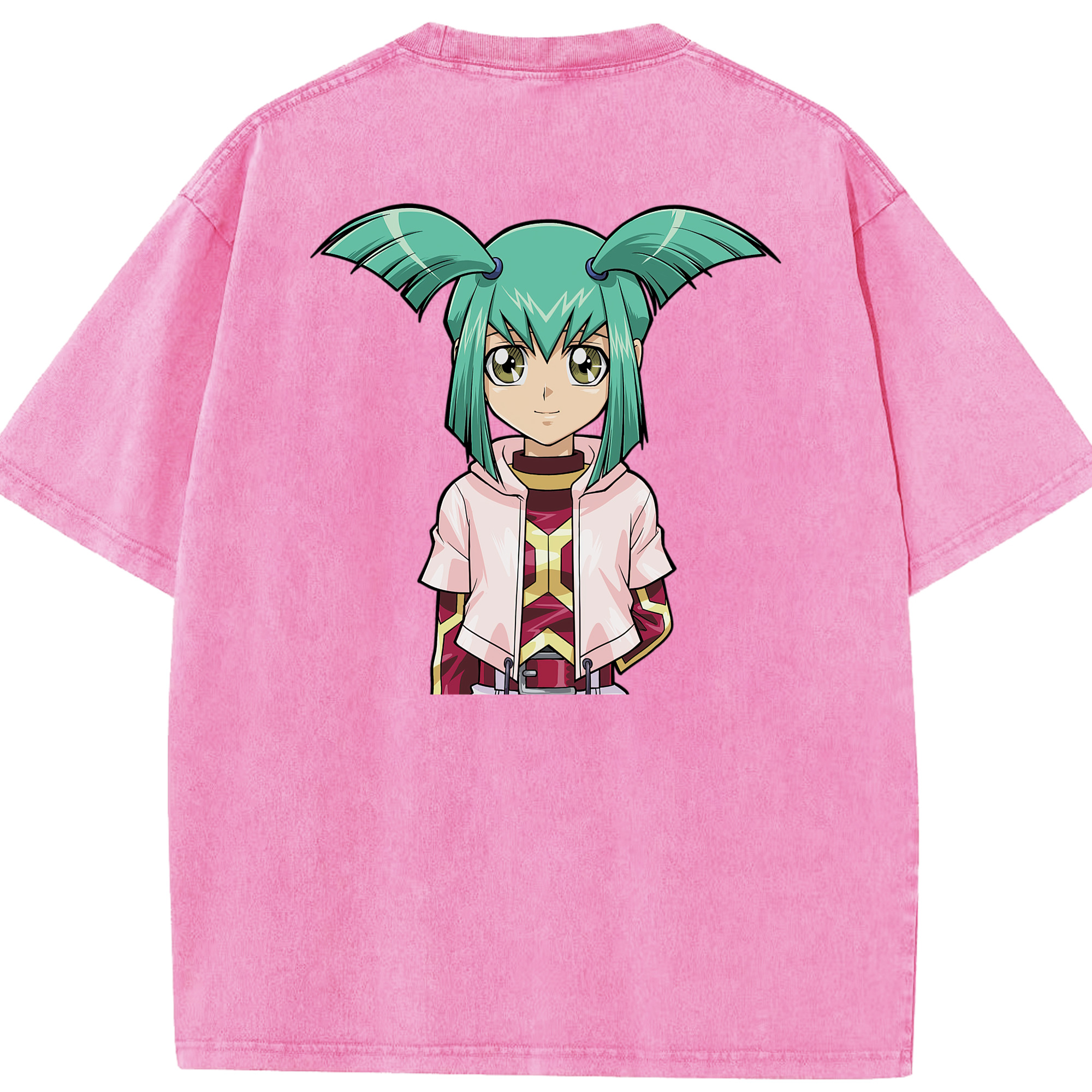 （画像用） 遊☆戯☆王 Yu-Gi-Oh! 綿100% ヴィンテージ風 半袖Tシャツ（背面プリント）